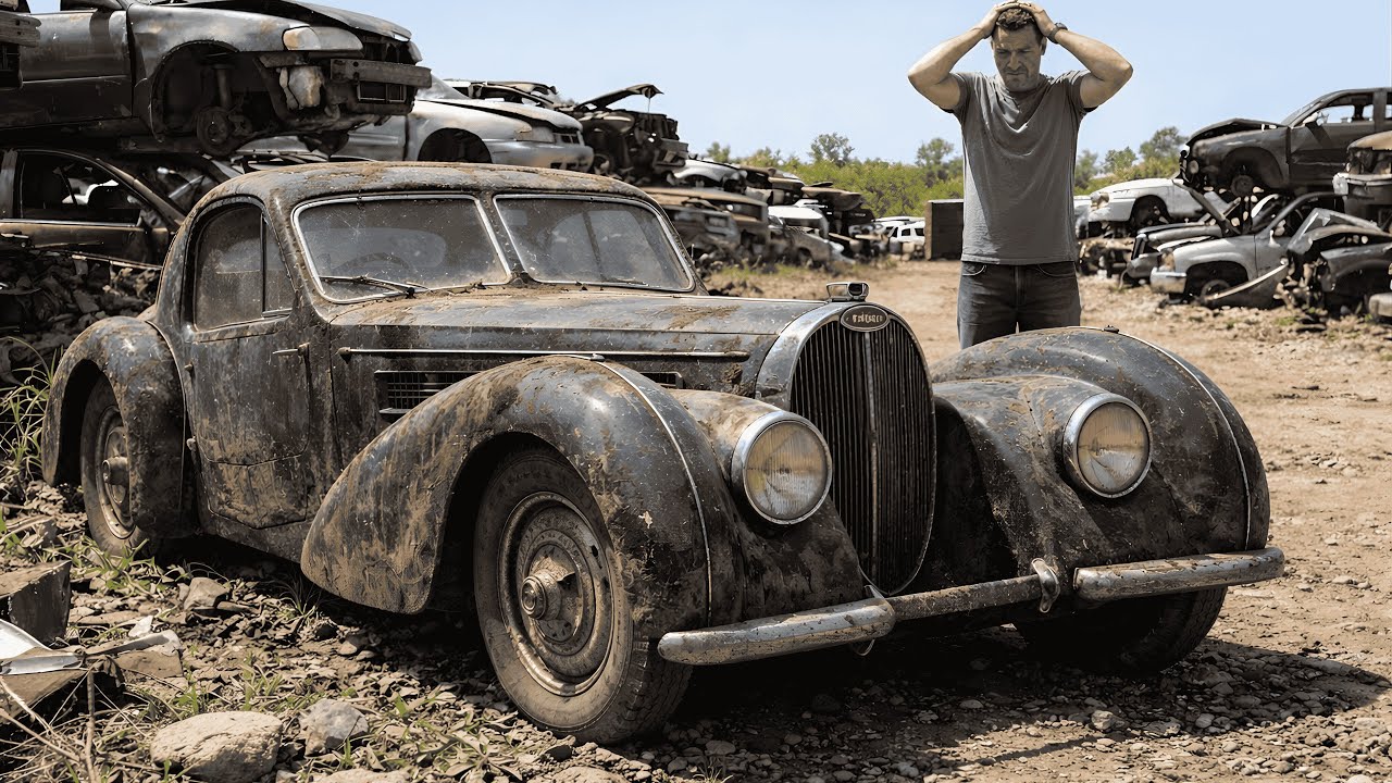 ASMR Car Restoration | 1937 Bugatti Type 57 Full Restoration From Abandoned Condition | RestoPlus