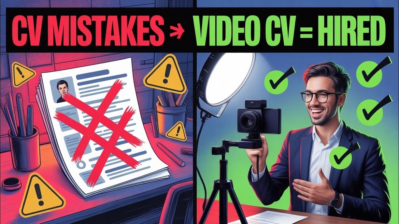 COMMON CV MISTAKES AND VIDEO CV 