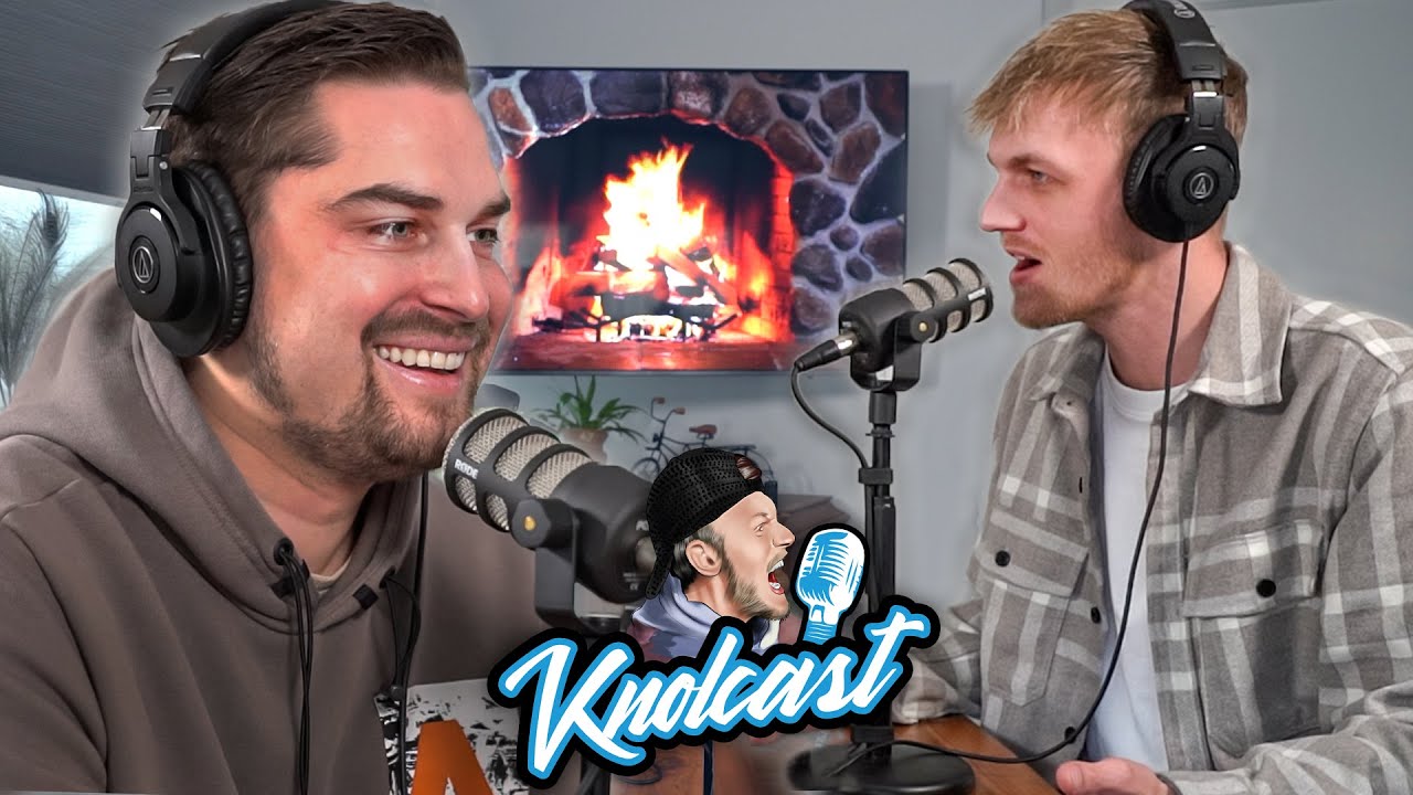 Minecraft video's in een UITVERKOCHTE BIOSCOOP (met Wouter van der Vaart) - KNOLCAST #75