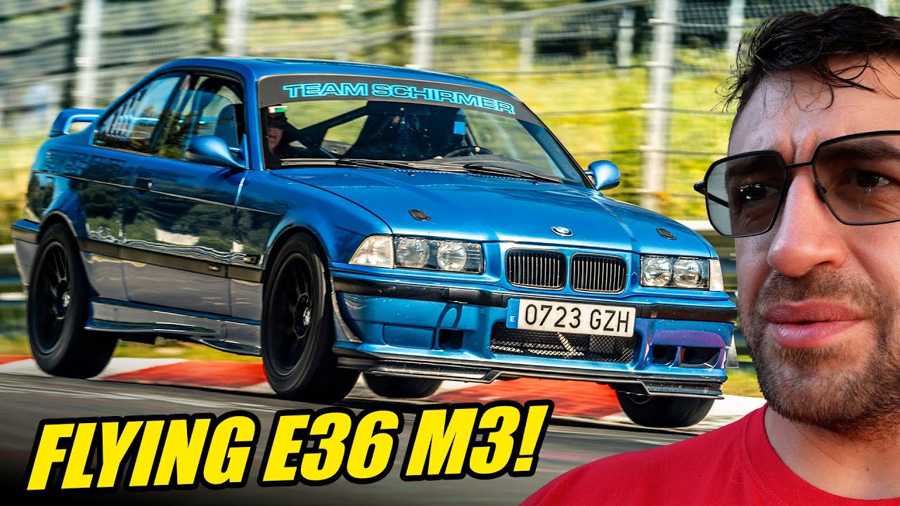 Drunk Driver vs BMW E36 M3! // Nürburgring