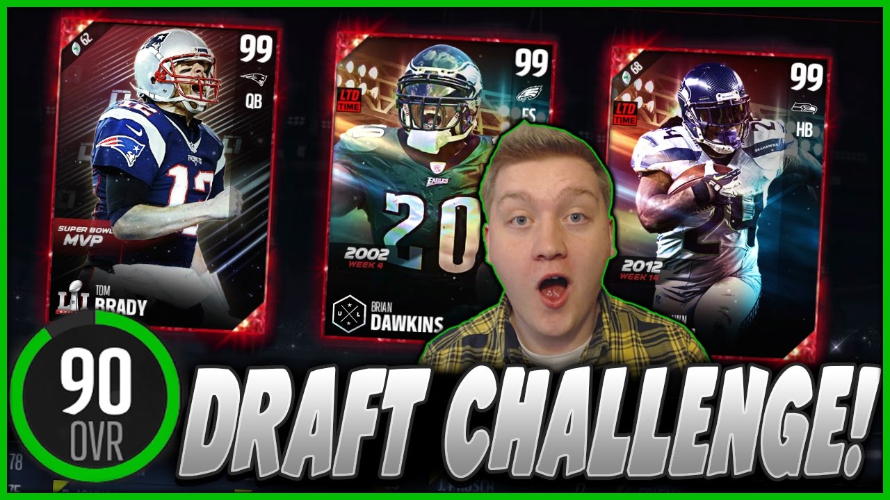 90 OVERALL DRAFT CHAMPIONS CHALLENGE!! | 99 DRAFT CHAMPS!! | MADDEN 17 DRAFT CHAMPIONS