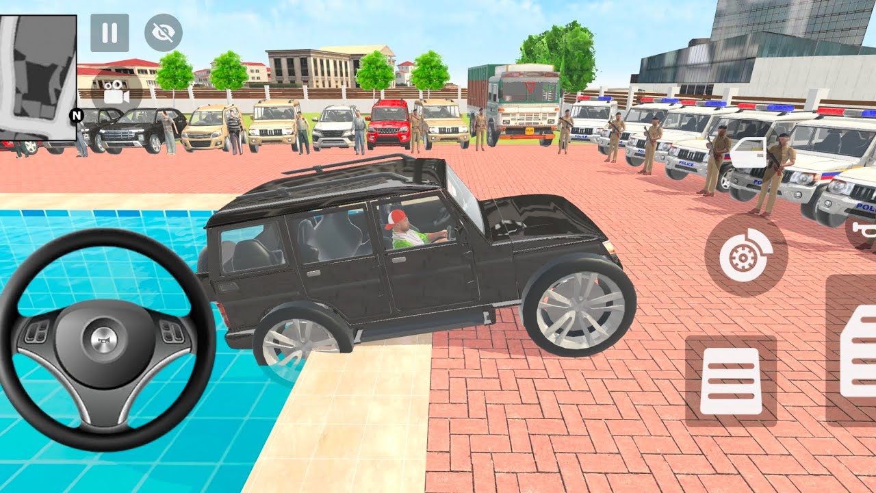 Modified Police Car 🚨 Gangster Life in Indian Streets | Open World Simulator Game for Android ❤️