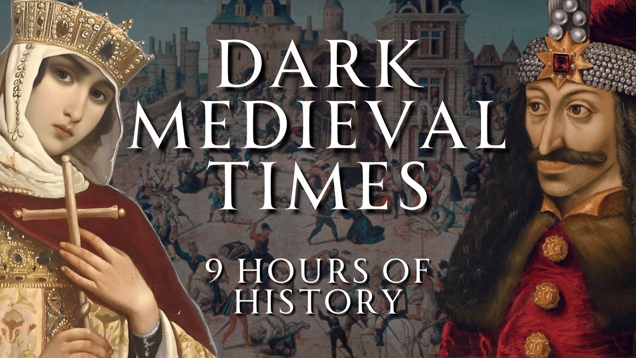 9 Hours of Dark Medieval History | Fall Asleep and Learn | Human Voiced, No Ads