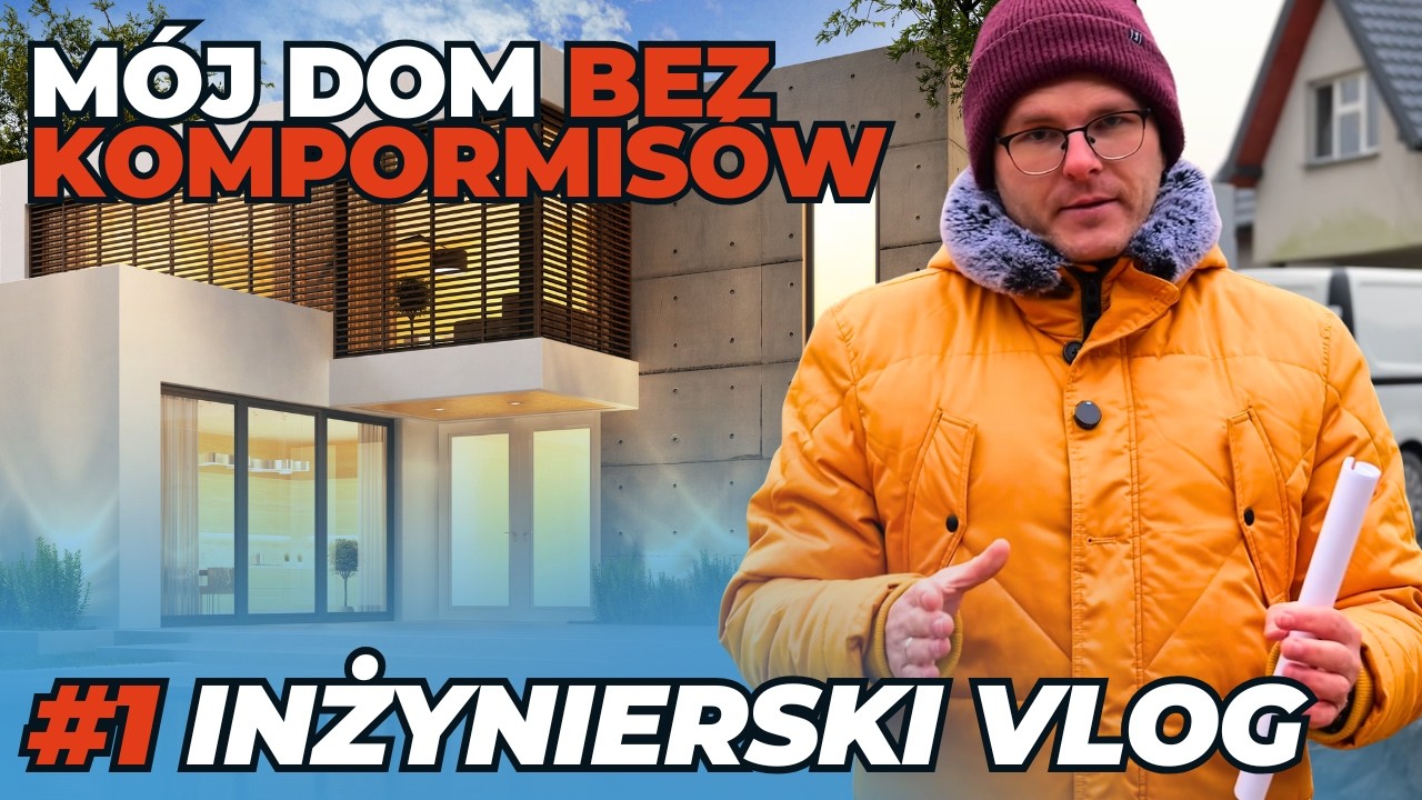 To będzie dom bez kompromisów, jak startuję budowę? | NOWA SERIA | INŻYNIERSKI VLOG #1
