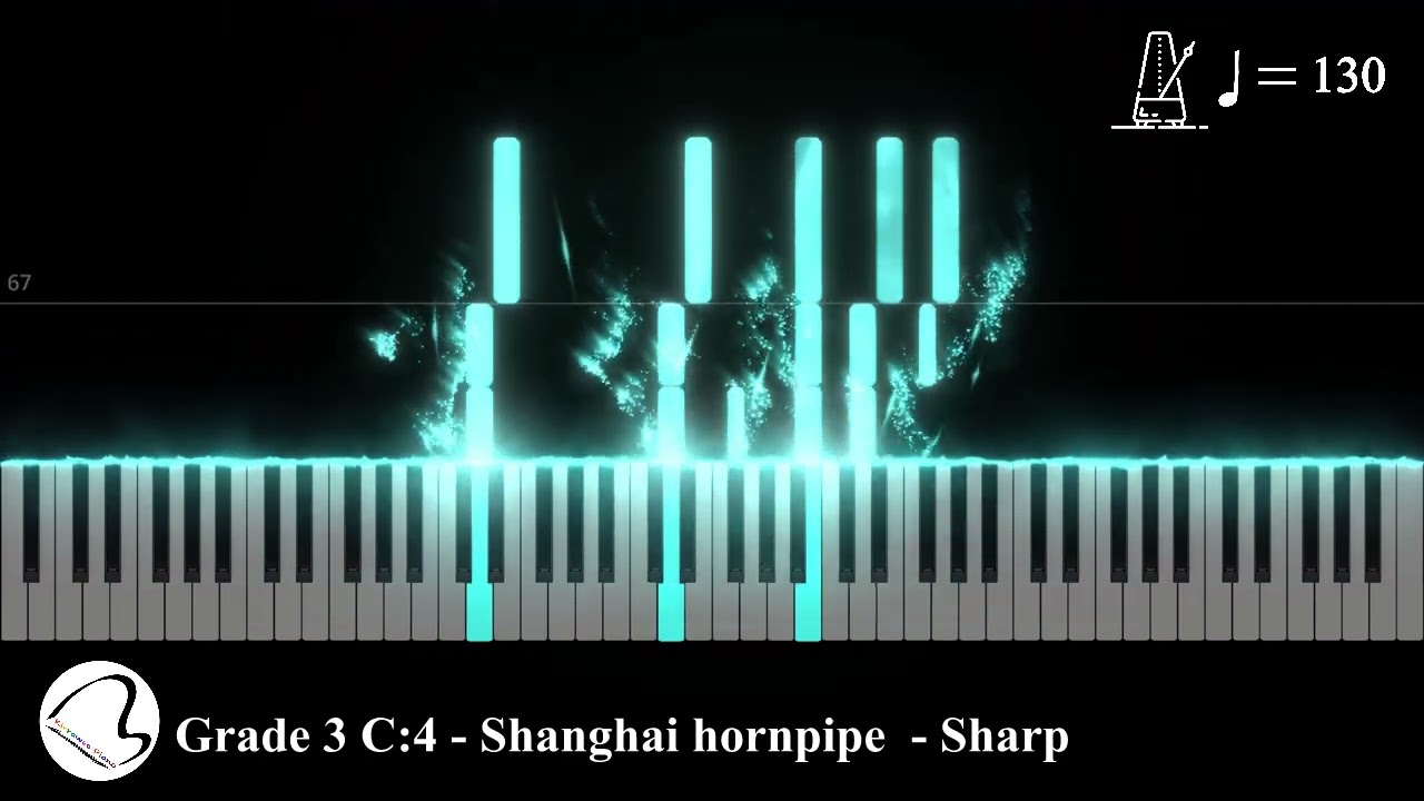 Shanghai hornpipe - Piano only - Tempo 130 - AMEB Violin Series 10 Grade 3 List C No. 4