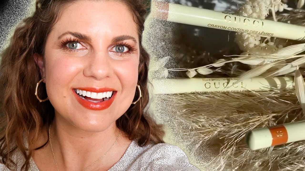 New Gucci Crayon Contour Des Lévres Lip Liners in 1, 2, & 3 | Swatches and Try-On