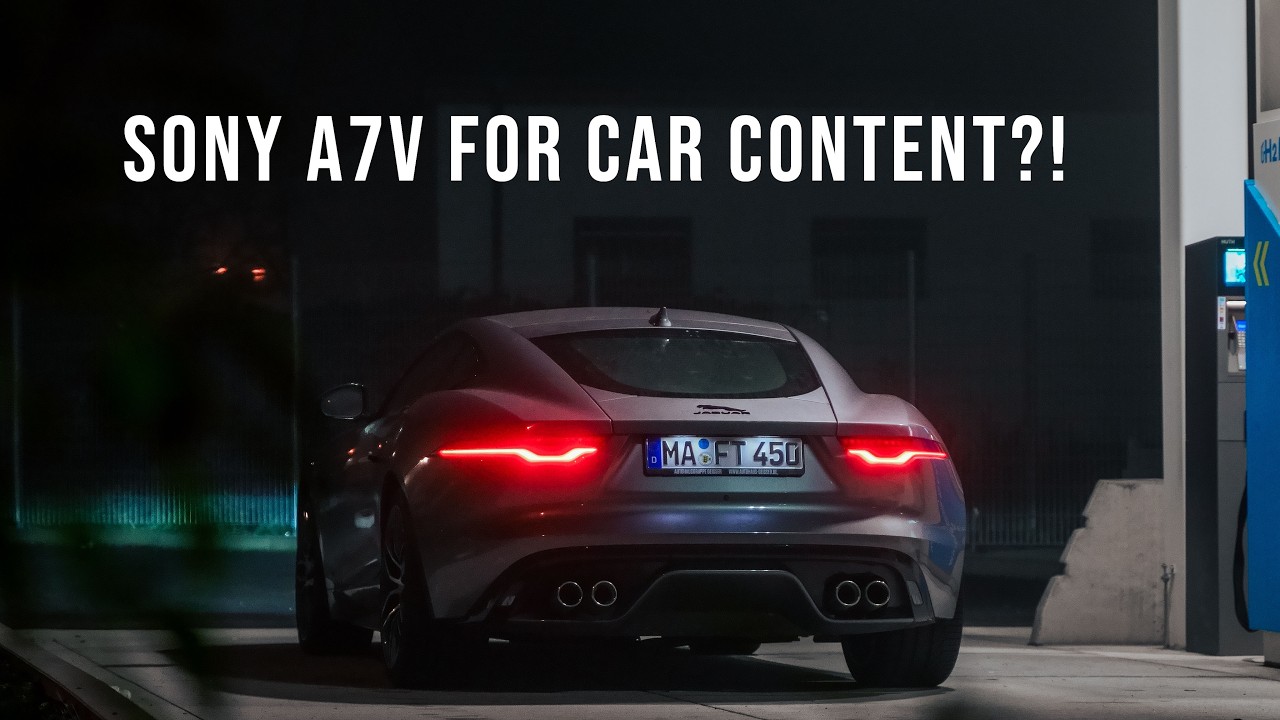 NEW Sony A7V Unboxing and Review - My new camera for car photos and videos