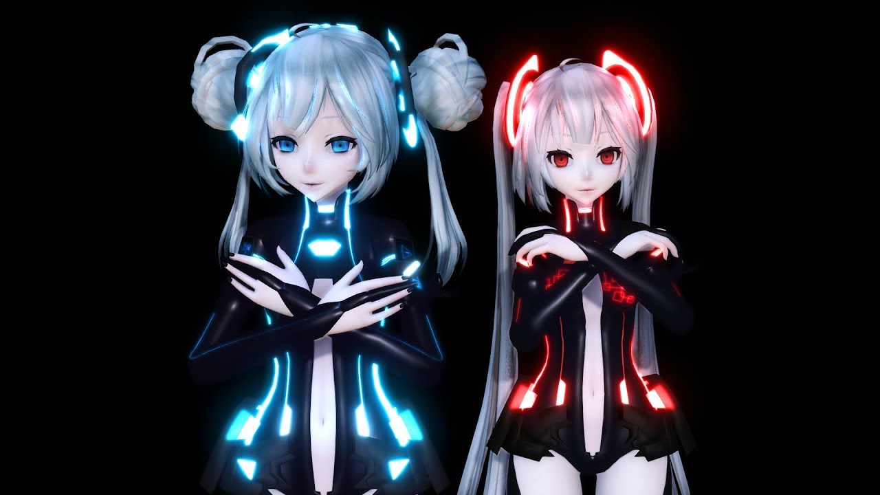 【MMD】Chimera/ キメラ - Hatsune Miku Append [POWERED SISTERS]