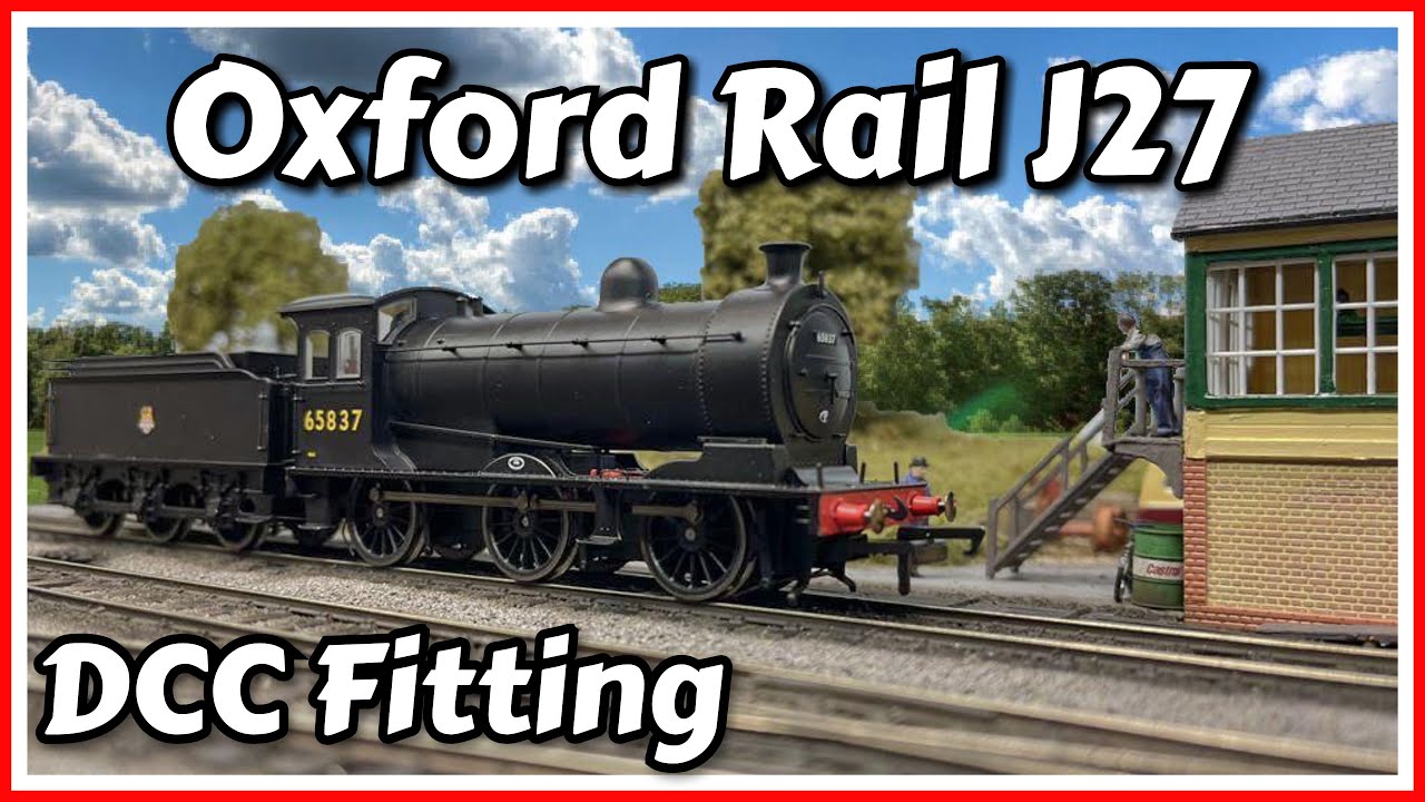 Oxford Rail J27 — обзор и установка DCC!