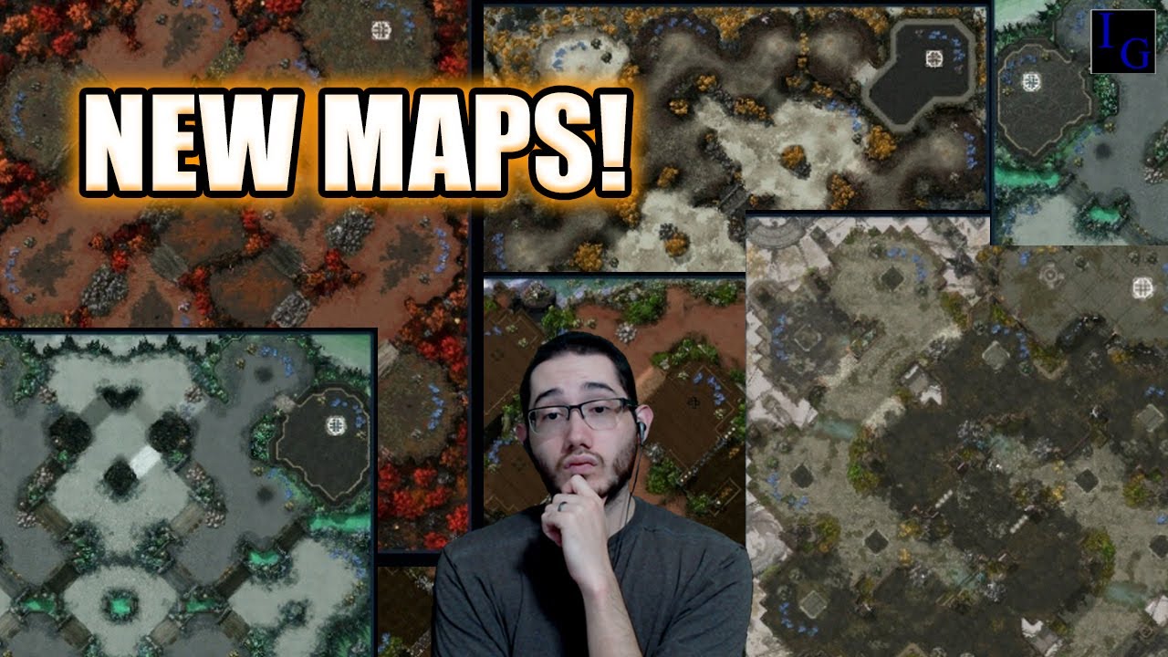 NEW Ladder Maps! | IN-GAME Look & Review! | Starcraft 2 SC2 2022 Season Three