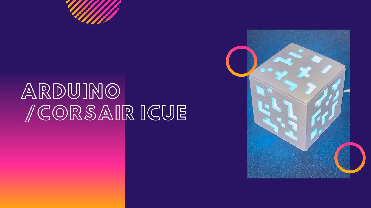 Crée un objet RGB compatible Corsair ICUE avec un ARDUINO !
