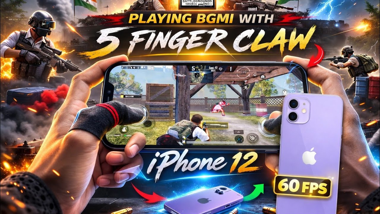 BGMI 1v1 Room Challenge 😈 M416 TDM Clutch | 5 Finger Claw Pro Gameplay