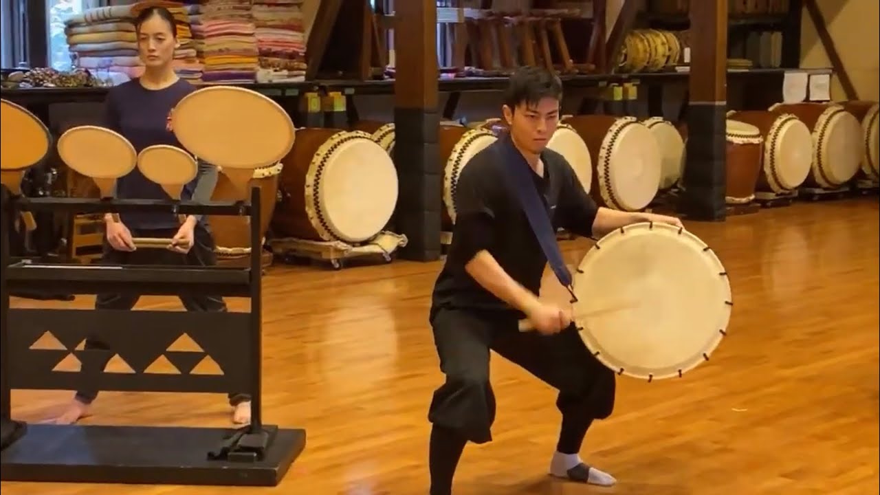 Amazing Japanese Taiko Drum Practice & Training | KODO 鼓童