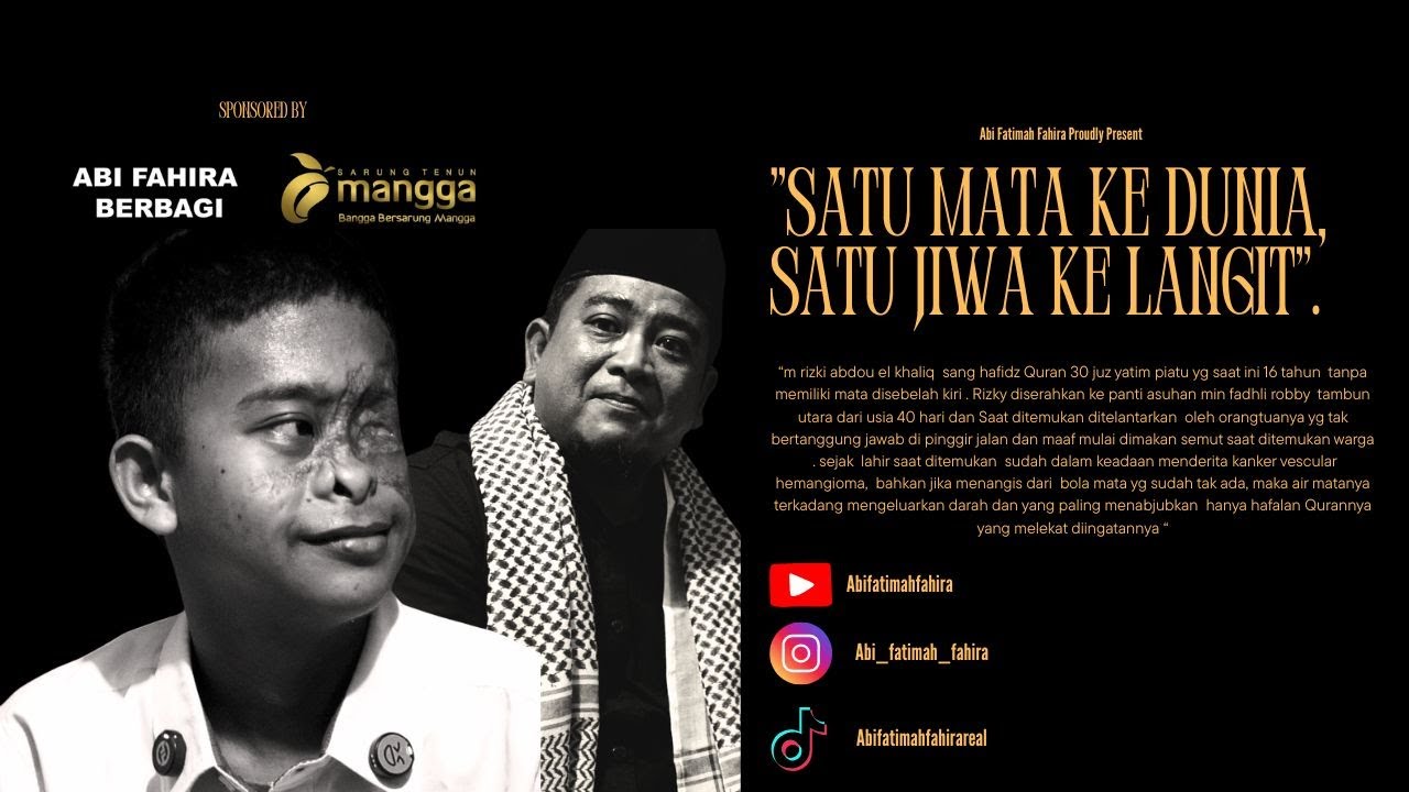 Satu Mata Ke Dunia, Satu Jiwa Ke Langit