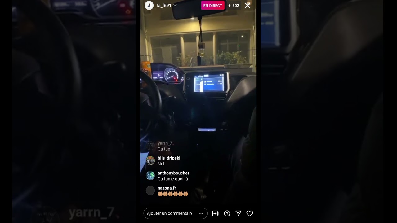 Exclu La F - Live IG