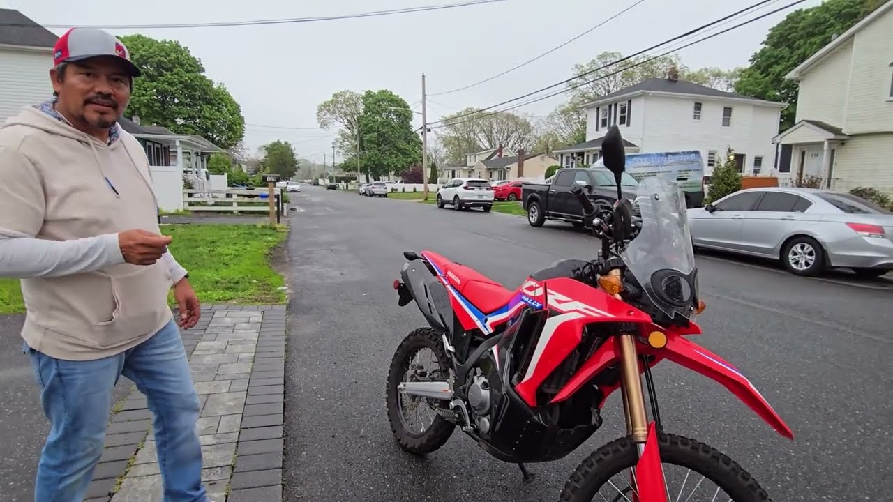 Comprando  la CRF 300 RALLY