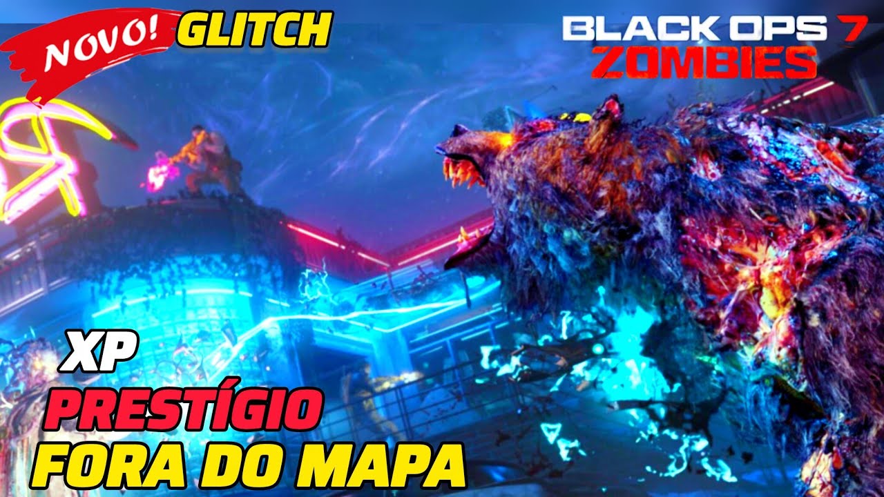 Novo GLITCH Fora do mapa Black Ops 7 Zombies #bo7 #cod #glitch #godmode