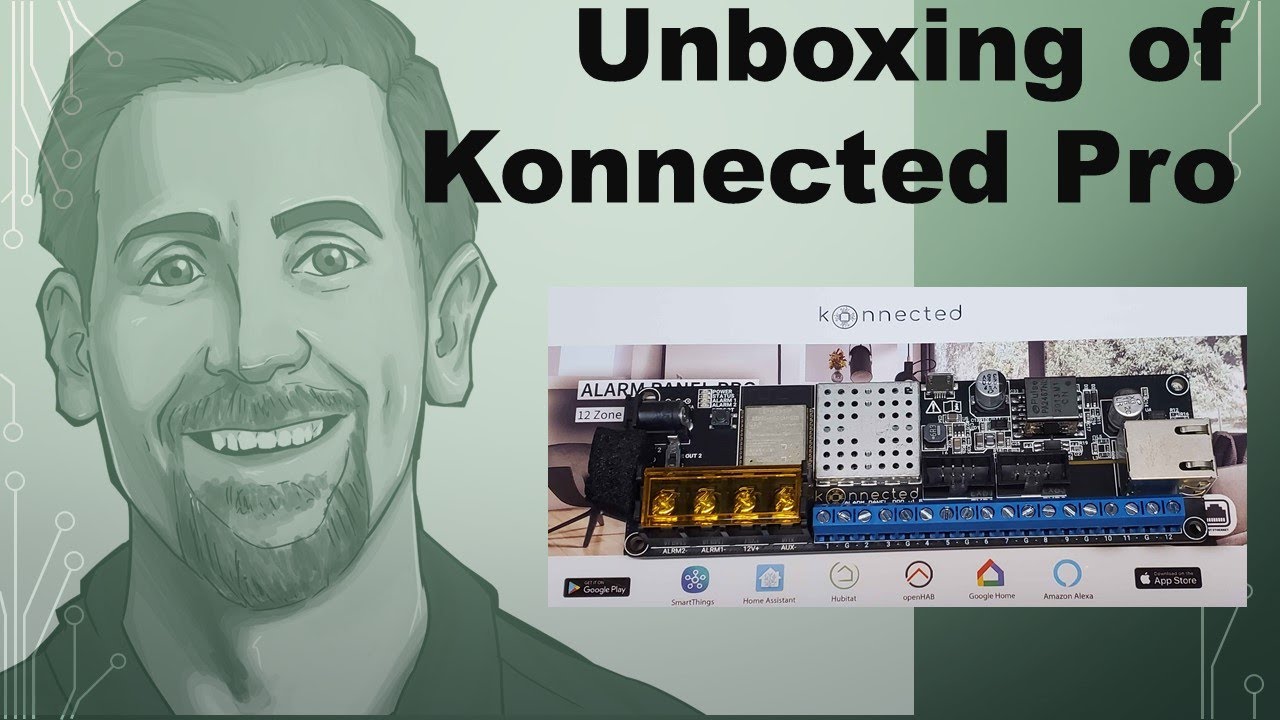 Unboxing of the Konnected Alarm Panel Pro