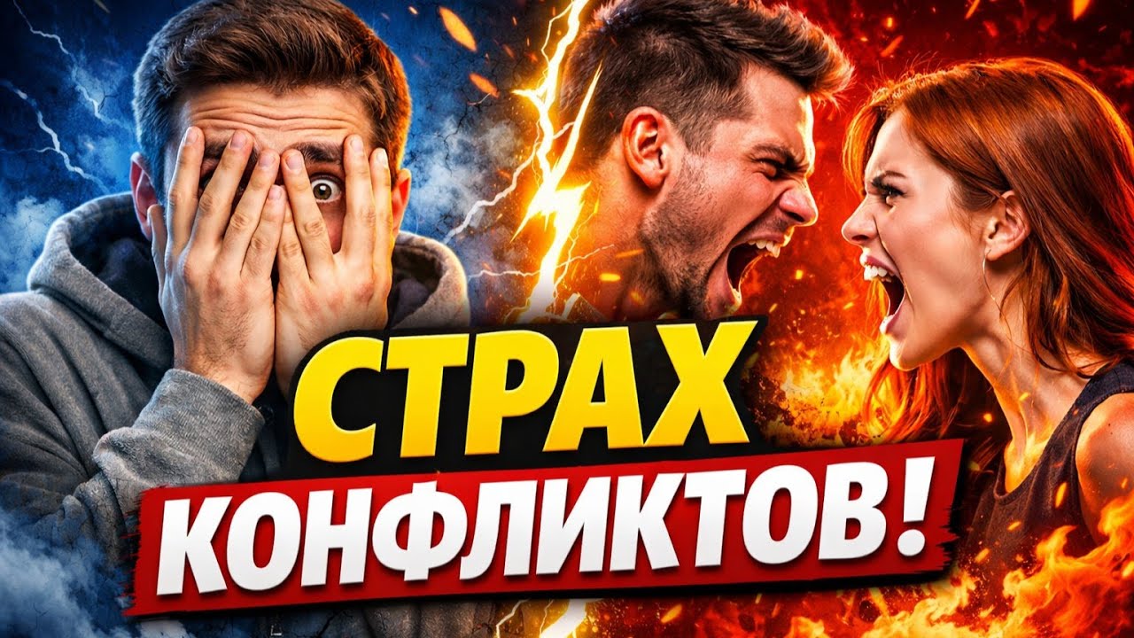 😨 Почему ты БОИШЬСЯ КОНФЛИКТОВ