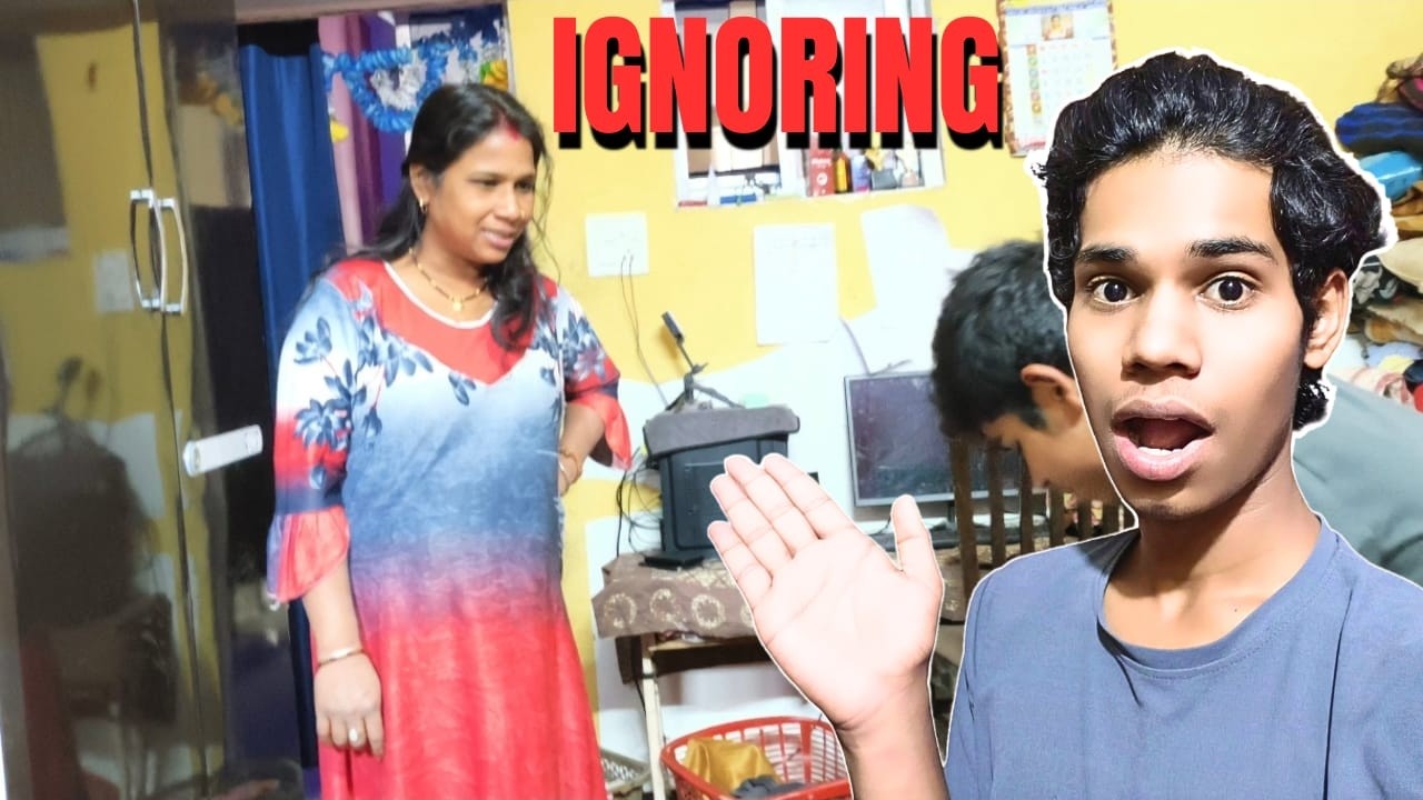 IGNORING MY MOM PRANK || *SHE NOTICED* | Harshit Yadav Vlogs