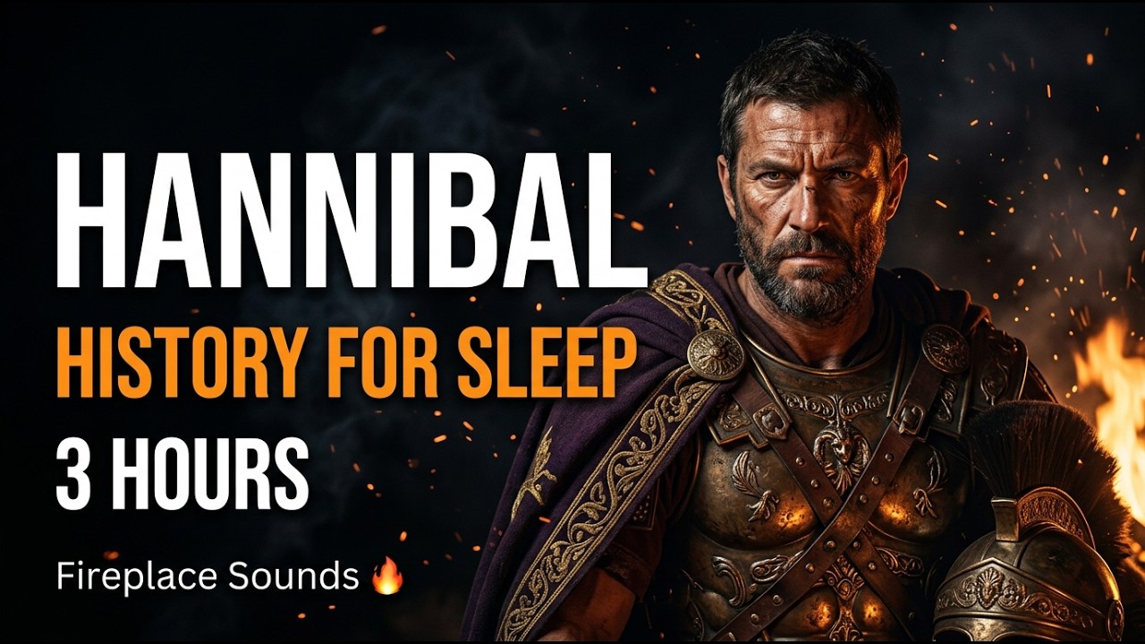 Hannibal Barca: The Man Who Almost Destroyed Rome | 3 Hour Deep Sleep Story 🔥