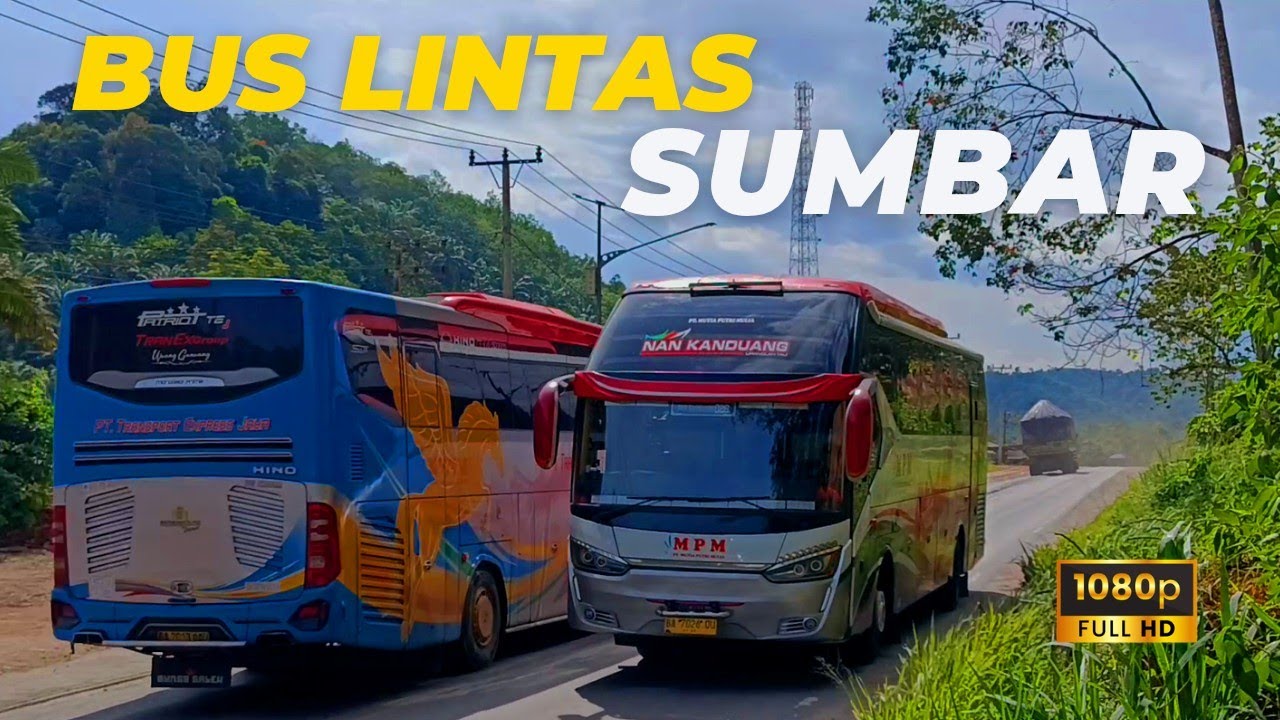 JOSS !! Bus Lintas Sumatera Barat Gasspoll Menuju dan Pulang Ibukota 
