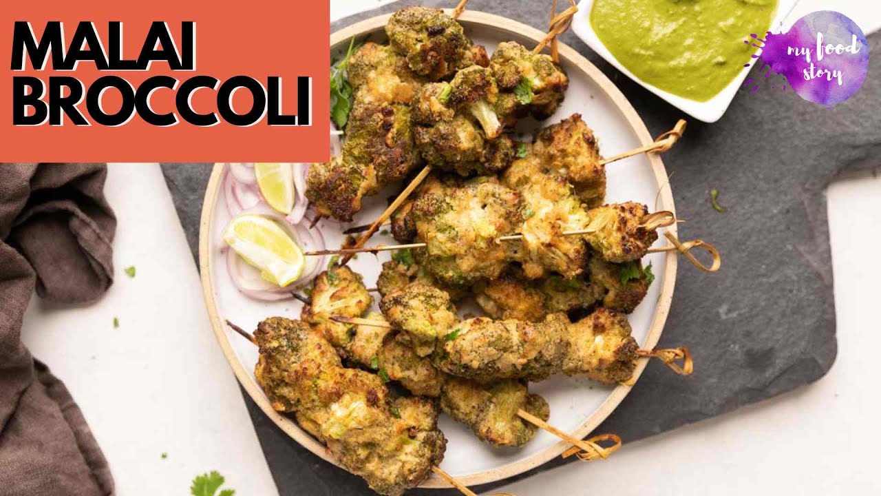 Malai Broccoli | Homemade Air Fryer Recipe