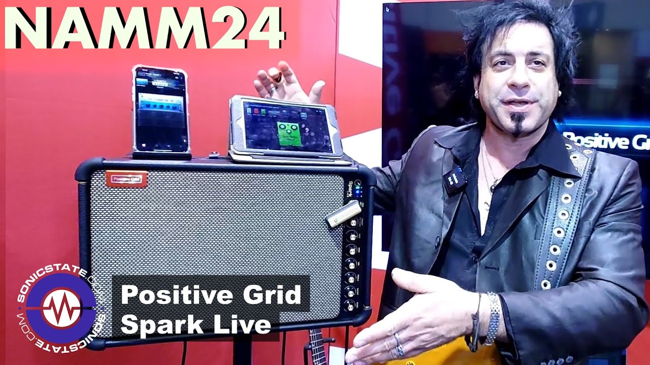 NAMM 2024 - Positive Grid - Spark Live