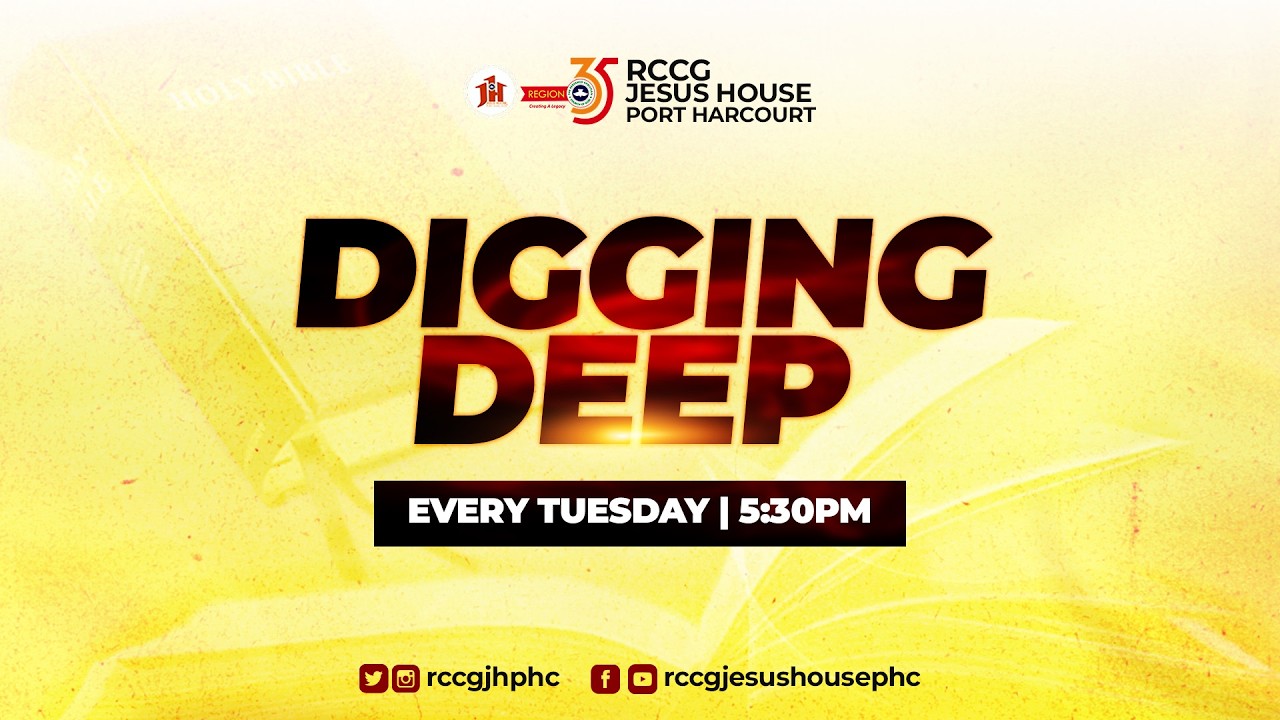 Welcome to Digging Deep || 17th March 2026