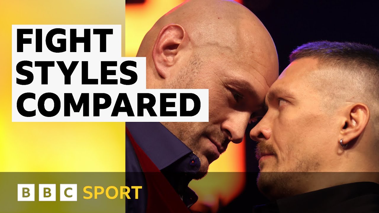 Tyson Fury vs Oleksandr Usyk - Which fighter has the superior boxing style? | BBC Sport