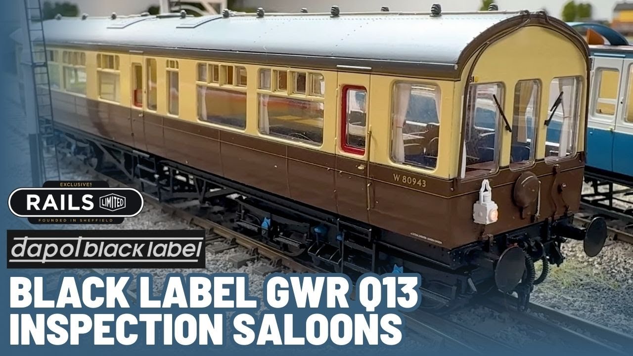 The Most Advanced Model Railway Coach EVER! Dapol/ Rails Black Label GWR Inspection Saloon