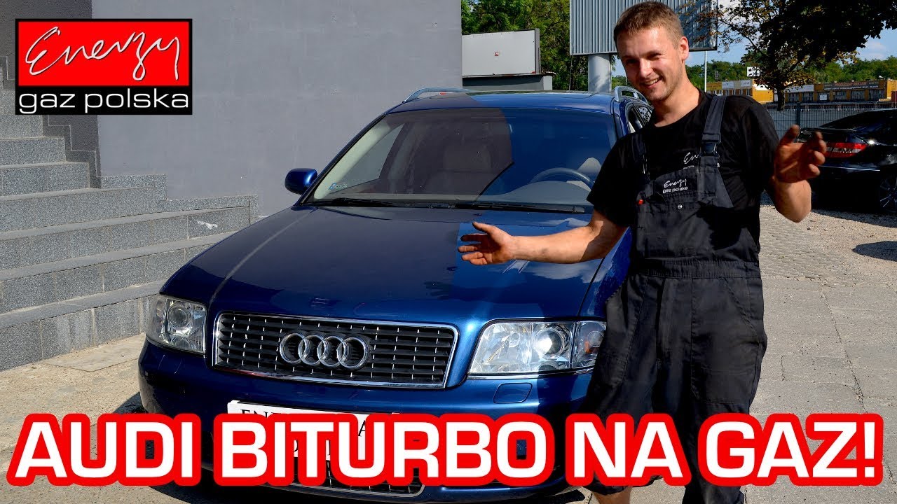 PETARDA NA GAZ! AUDI A6 BITURBO 2.7 250KM 1999r na auto gaz LPG