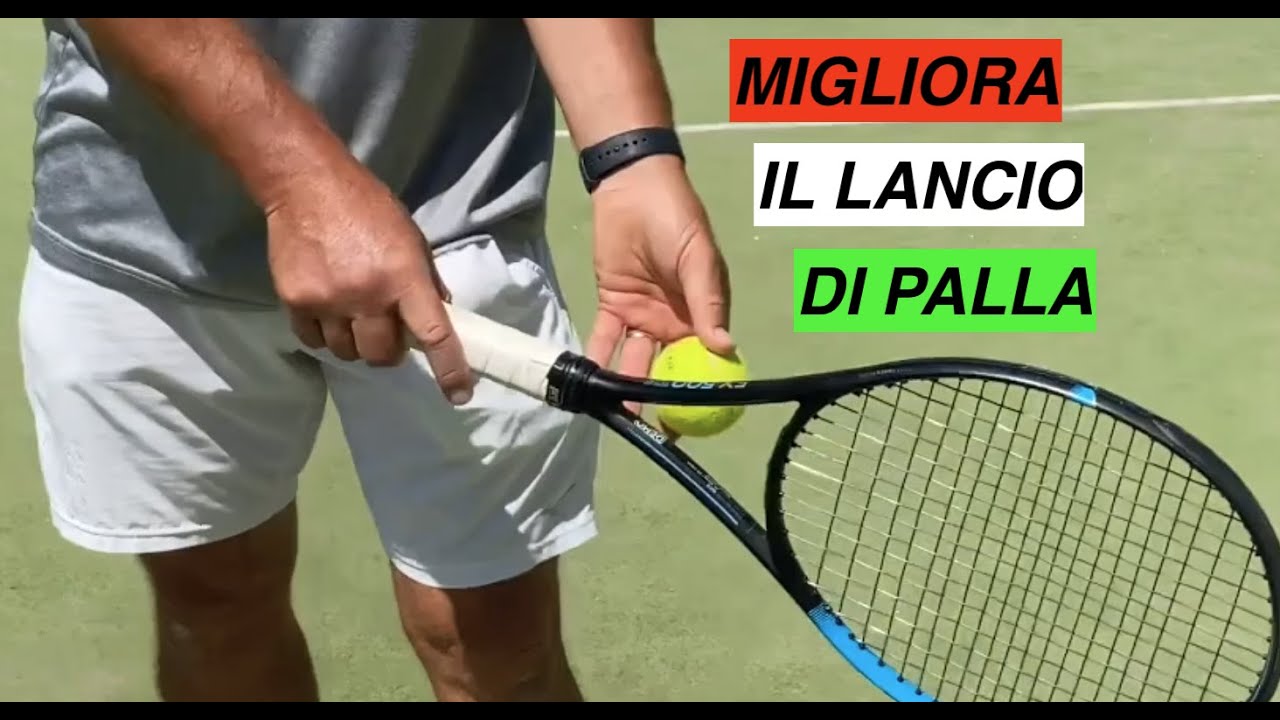 Migliora il lancio di palla nel servizio!!