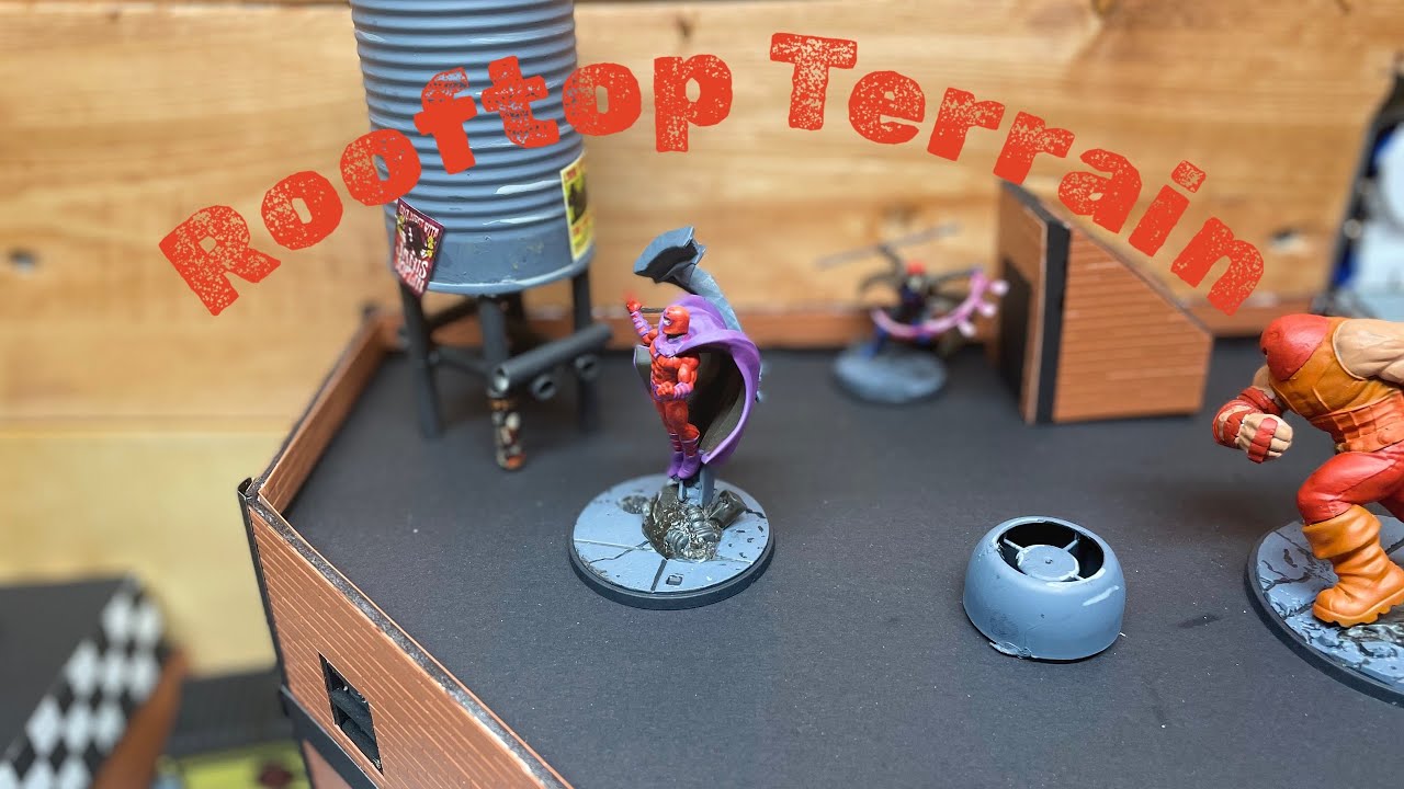 Rooftop scatter terrain, quick/easy/cheap!