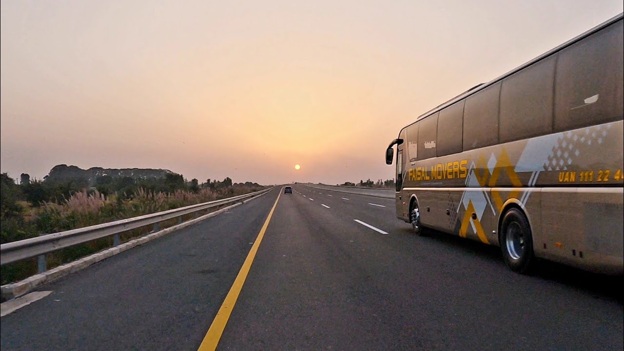 Sunset Drive - Lahore Multan Motorway | Pakistan 🇵🇰