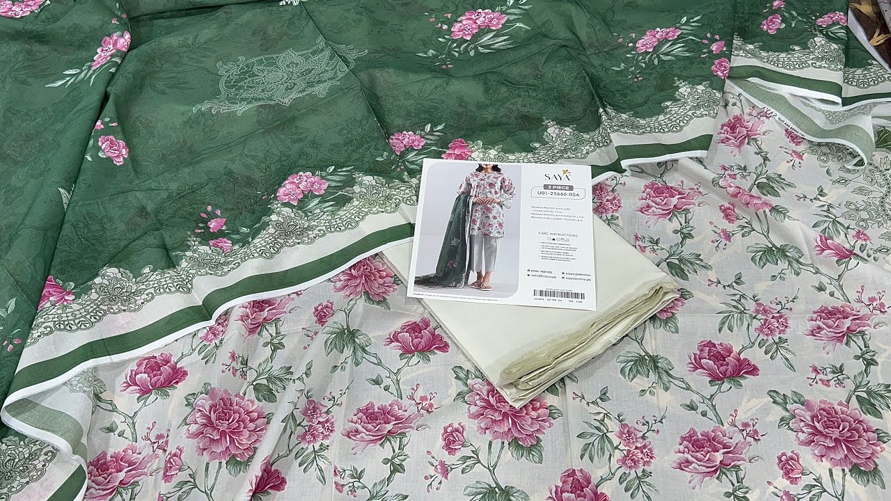 ORIGINAL BRAND | SAYA LAWN 2026 | SAYA LAWN SALE 2026 | SAYA LAWN SALE TODAY | SAYA LAWN COLLECTION 