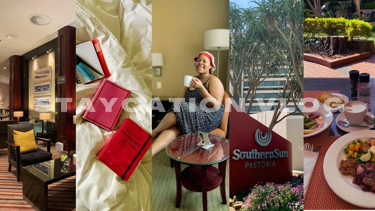 Staycation Vlog : Spend 24 Hours At Southern Sun Hotel Pretoria With Me | South African YouTuber
