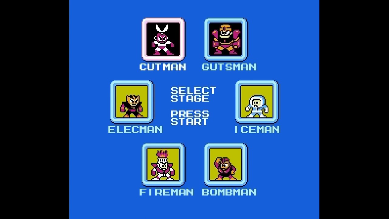 Mega Man (USA) (1987) | Прохождение | NES/FC