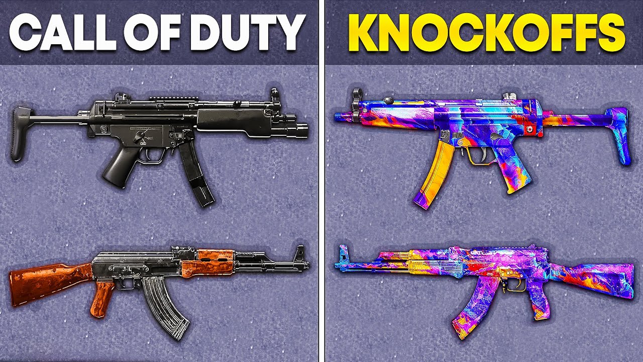 I Tested EVERY Classic Call of Duty Gun in Knockoffs