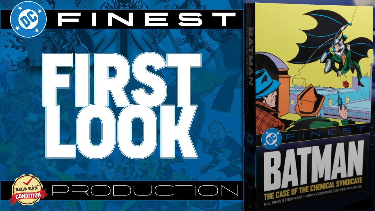 DC Finest: Batman: The Case of the Chemical Syndicate First Look | Bill Finger's Pulp-Inspired Hero!