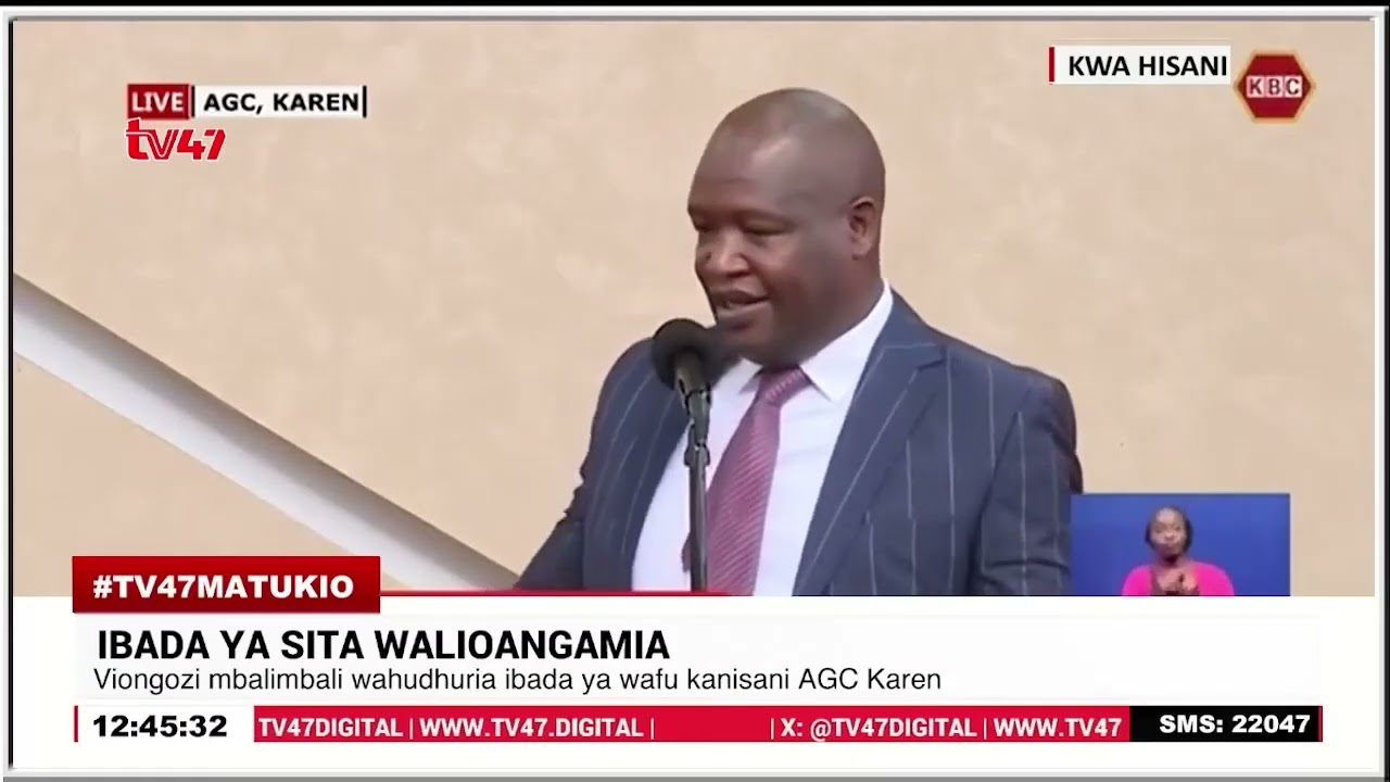 Requiem Mass held for late MP Ng’eno & five others who tragically died in a plane crash in Nandi