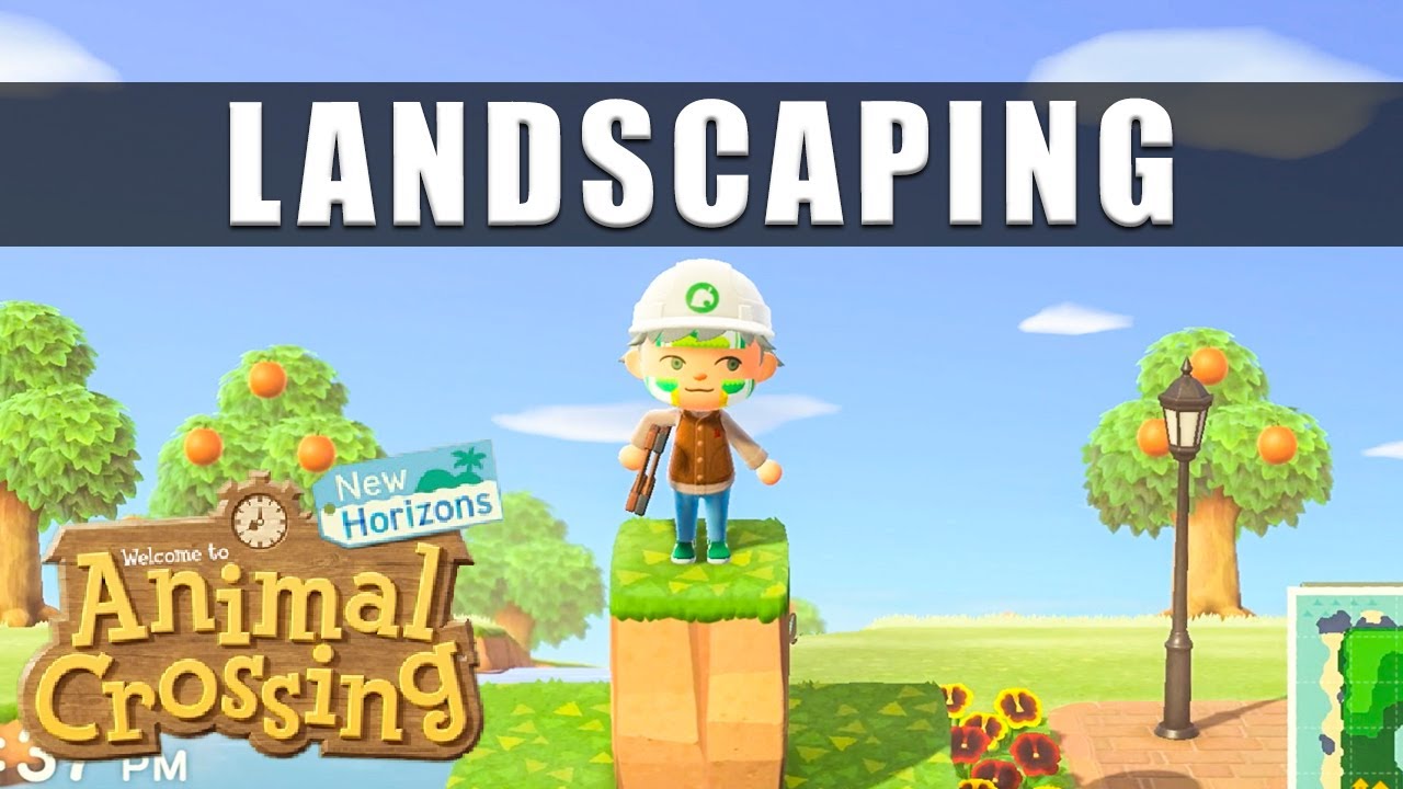 Ландшафтный дизайн в Animal Crossing New Horizons &mdash; как разблокировать ландшафтный дизайн и как п...