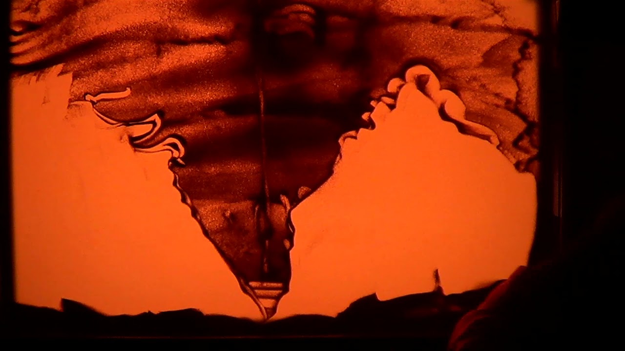 Vande Maataram Sand Art by Raghavendra Hegde  | IIS 2018