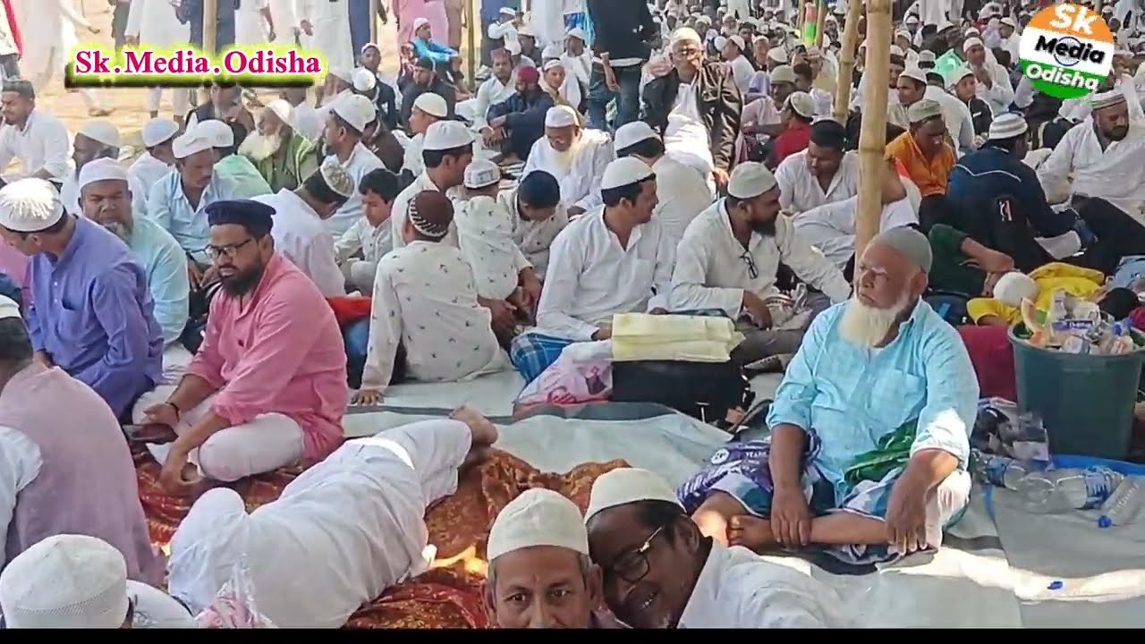 All Odisha 2025 Naw Video Ijtema khubsurat najara Odisha ka SK media Odisha