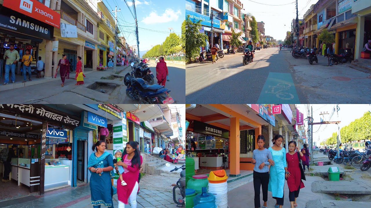 Tulsipur Bazar, DANG [4K🇳🇵] City Main Market Tour - Lumbini Province of Nepal 2022