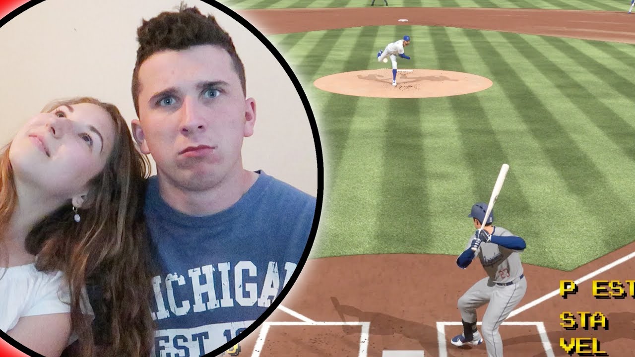 PLAYING MY GIRLFRIEND AND LOSING! MLB THE SHOW 17