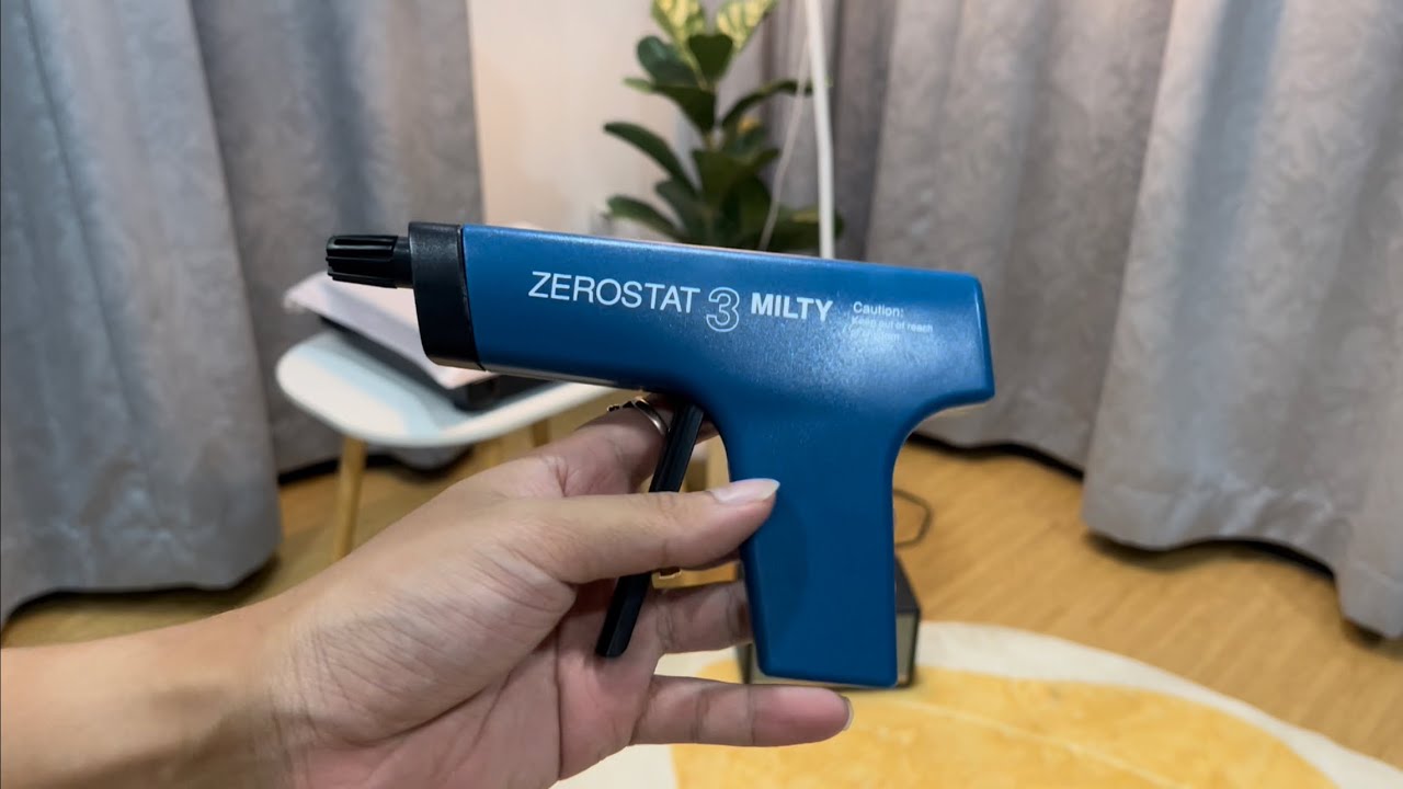milty pro zerostat 3 unboxing and testing on my Vinyl LP