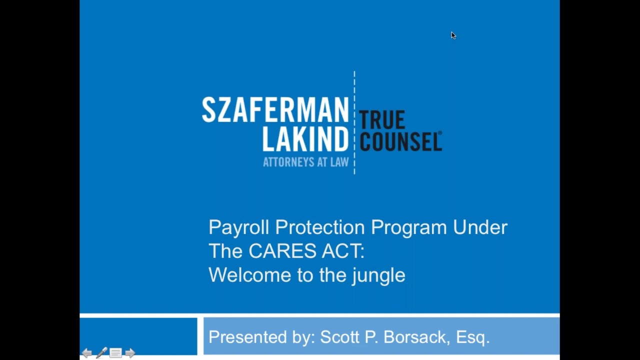 Navigating the Paycheck Protection Program