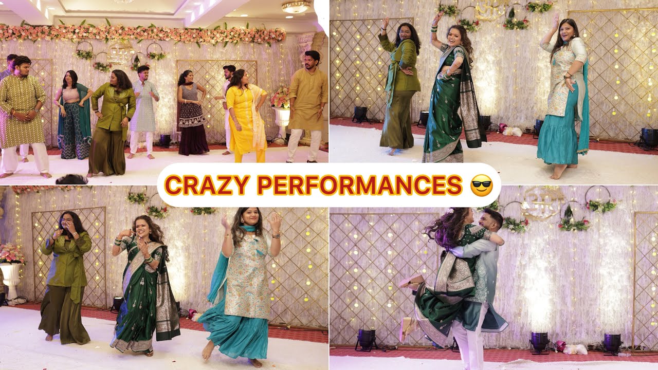 Engagement Night Madness 💍✨||Crazy Dance Performances Part 2 #engagement 
