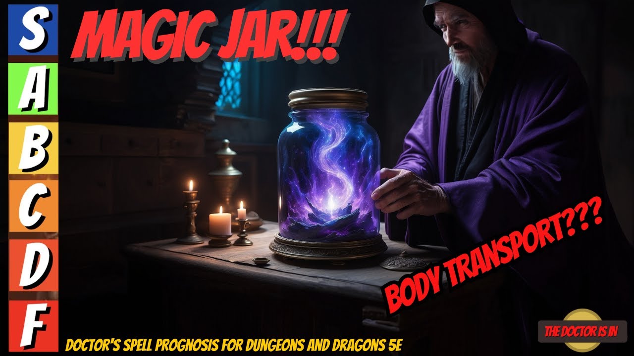 What Are All The Player Uses For The Spell MAGIC JAR In Dungeons and Dragons